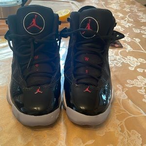 Jordan 6 black and red